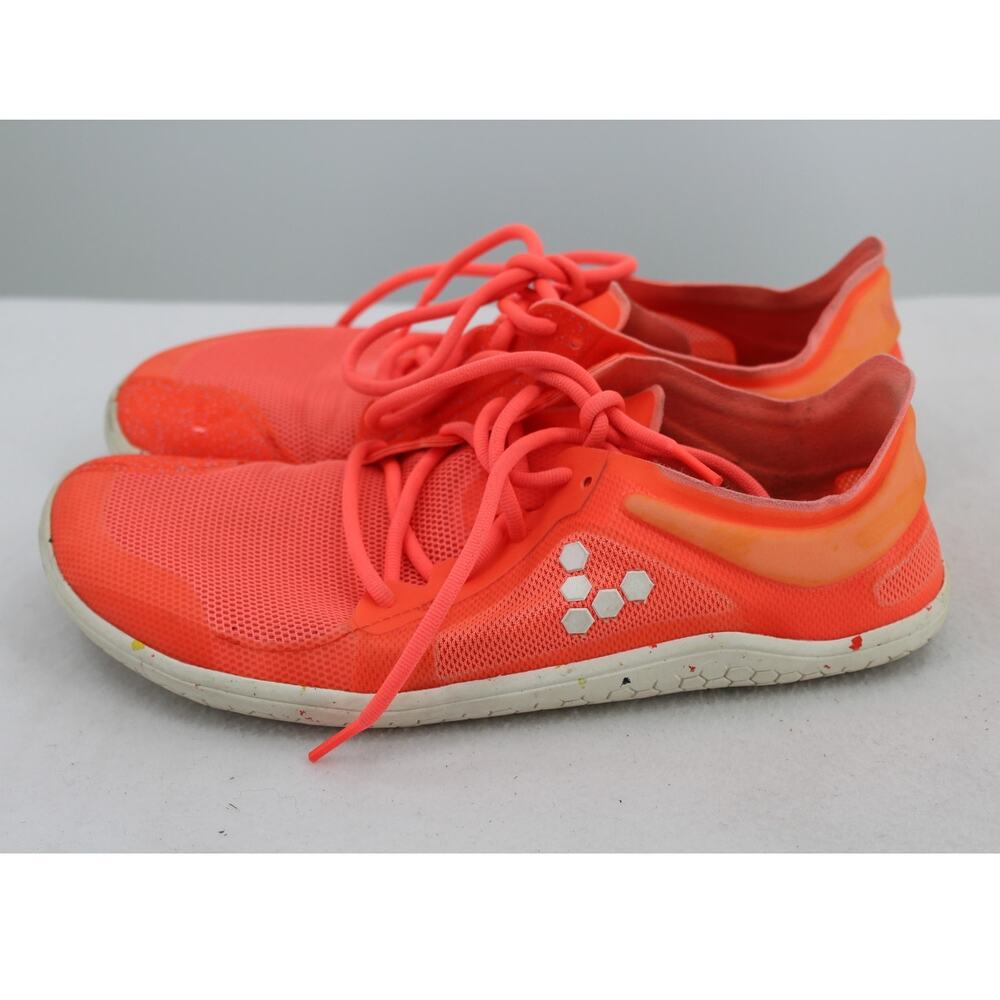 Vivobarefoot Primus Lite III Womens Running Shoe EU39 US 8 Pink/Orange